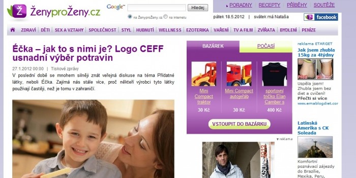 Éčka – jak to s nimi je? Logo CEFF usnadní výběr potravin